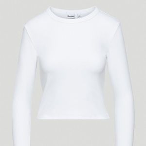 Aritzia sunday best little ribbed long sleeve